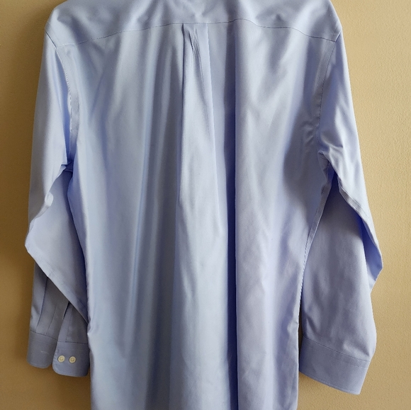 Light Blue Mens Dress Shirt - Picture 2 of 3